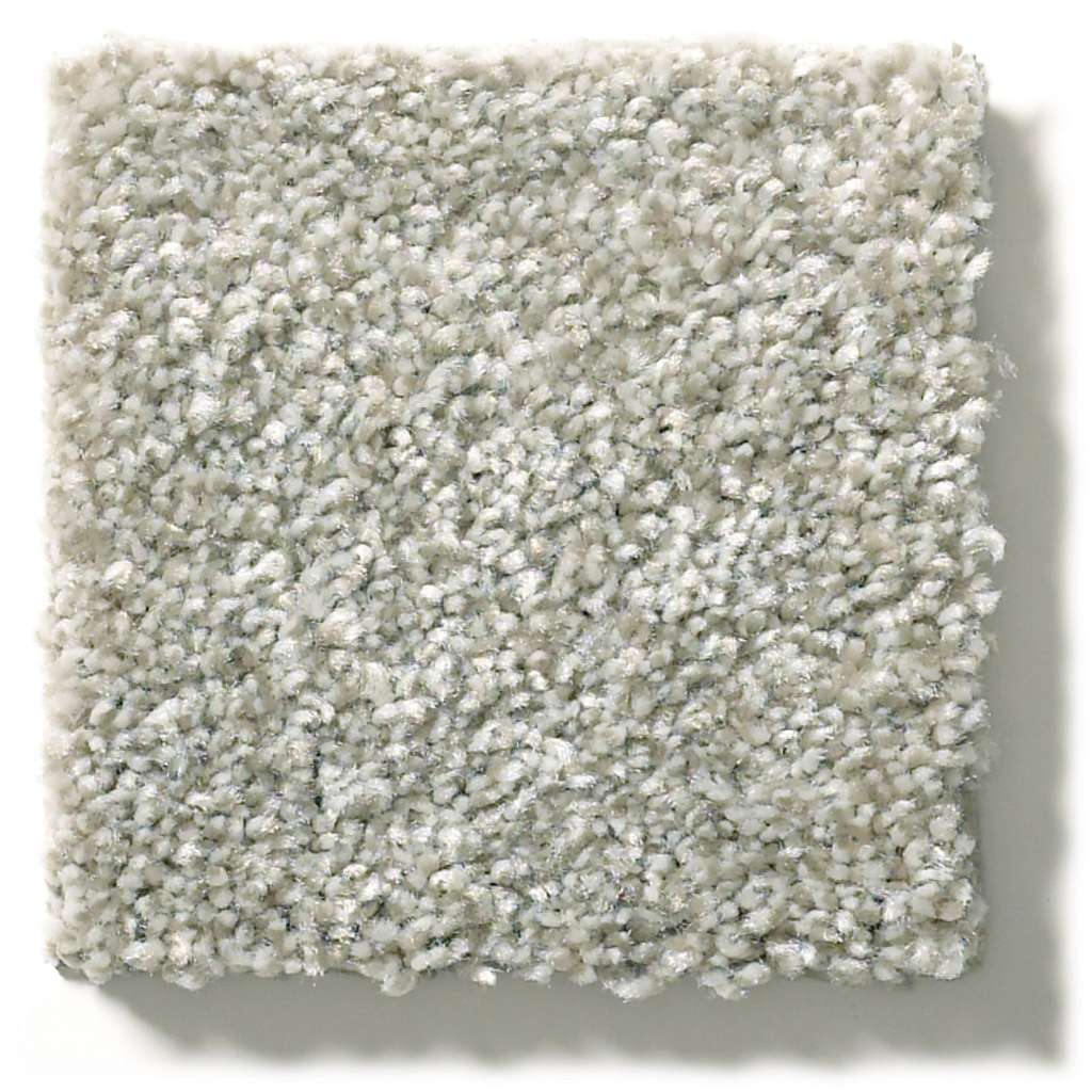 Shaw Attainable 120T Soft Fleece Textured Polyester Carpet — Stone ...