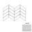 Song Ivory T4 Matte Porcelain Mosaic - Chevron