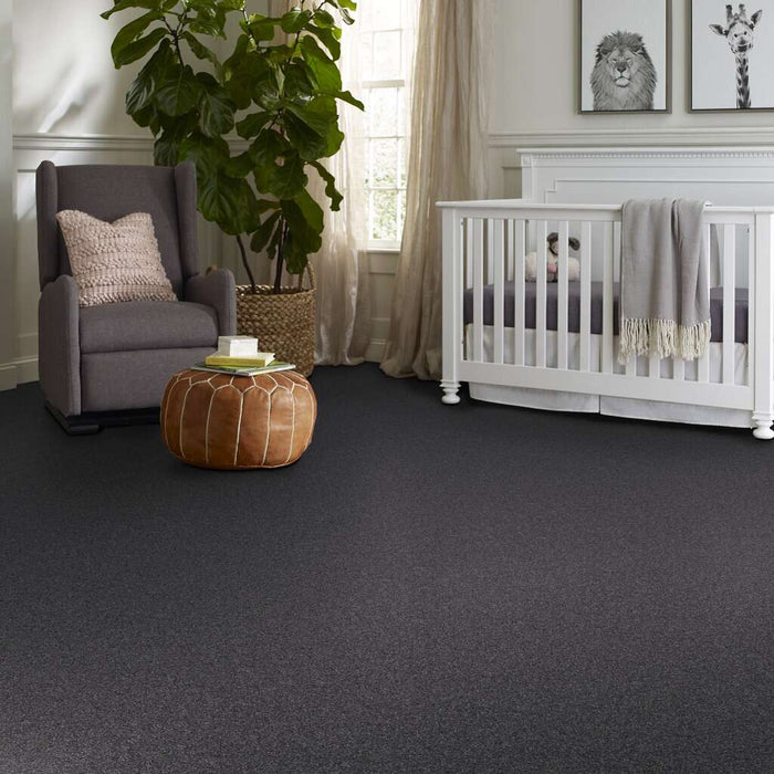 Simply The Best Of Course We Can I 12' Soot 00503 Textured Polyester