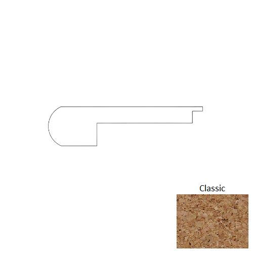 We Cork Avant Garde Classic Greenshield Flush Stair Nose — Stone & Tile ...