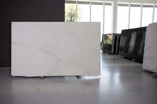Statuario Colorado Marble Tile - 12" x 12" Honed