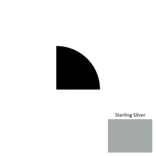 Johnsonite Sterling Silver QTR-69-A