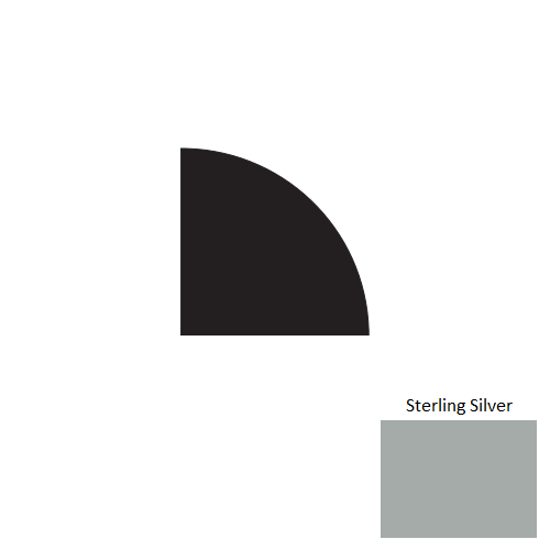 Johnsonite Sterling Silver QTR-69-D