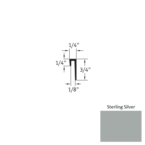 Johnsonite Sterling Silver SCC-69-B
