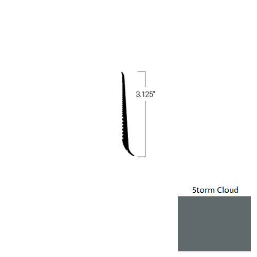 Johnsonite Storm Cloud TDCR-71-3 1/8X75