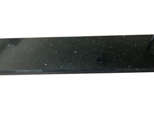 Super Black Polished Quartz Threshold - 4" x 36"