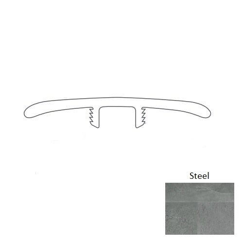 Adura Rigid Rectangle (PR1) Meridian Steel RGR022