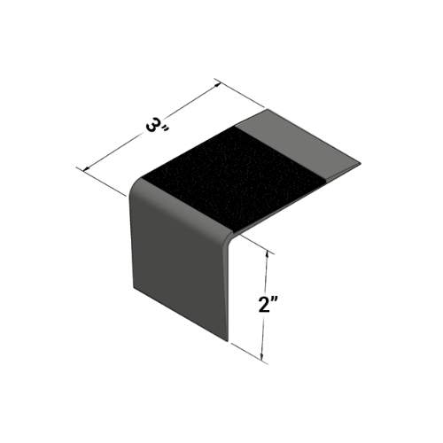 Tarkett Johnsonite TA4 Gateway Visually Impaired Top Set Stair Nose ...