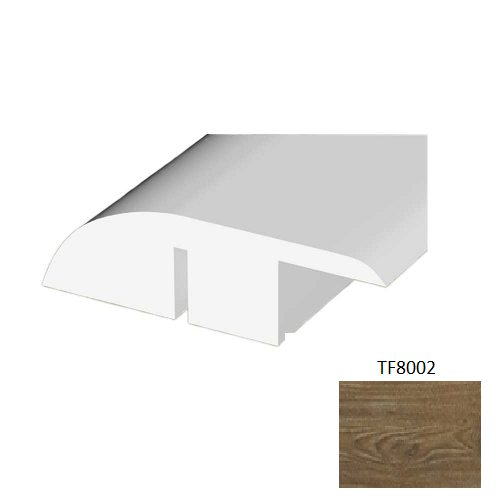 TF8002 Embossed Wood Laminate Wood Moulding / Trim - 2.17" x 94.49" Stair Nose