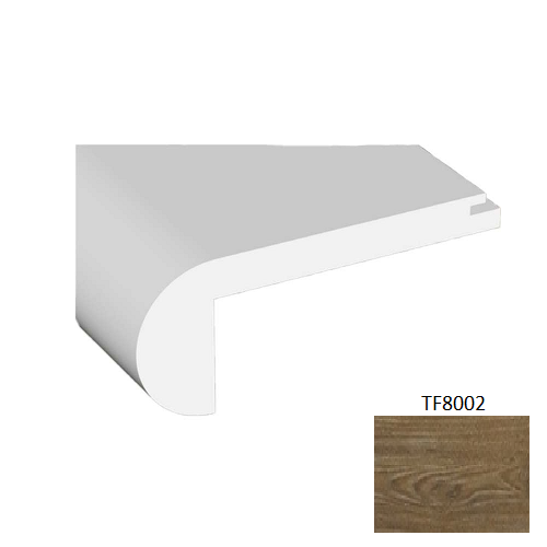 TF8002 Embossed Wood Laminate Wood Moulding / Trim - 1.78" x 94.49" Reducer