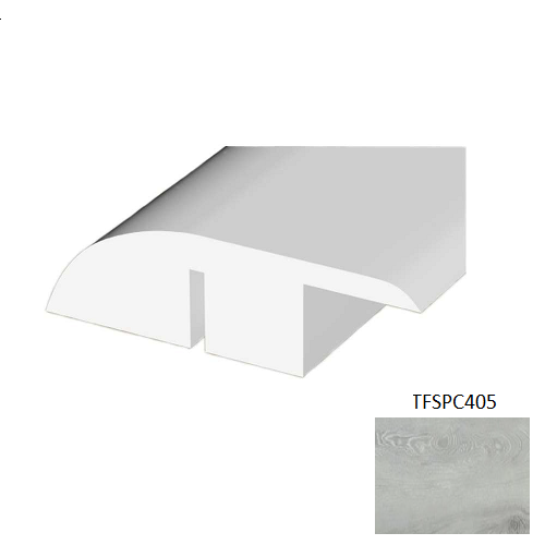 TFSPC405 IXPE Antique Vinyl Vinyl Moulding / Trim - 1.78" x 94.49" Reducer