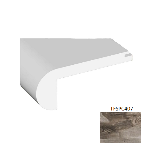 TFSPC407 IXPE Antique Vinyl Vinyl Moulding / Trim - 2.17" x 94.49" Stair Nose