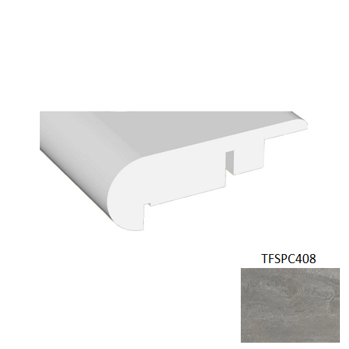 TFSPC408 IXPE Antique Vinyl Vinyl Moulding / Trim - 2.84" x 94.49" Flush Stair Nose