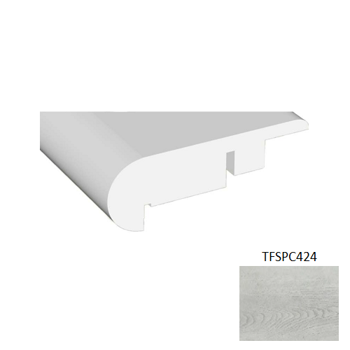 TFSPC424 IXPE Antique Vinyl Vinyl Moulding / Trim - 2.84" x 94.49" Flush Stair Nose