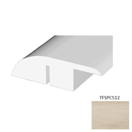 TFSPC512 Antique Vinyl Vinyl Moulding / Trim - 1.78" x 94.49" Reducer