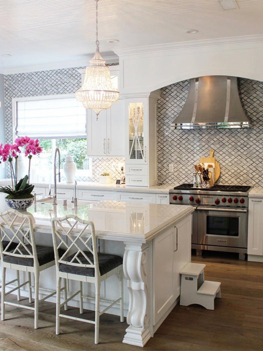 Waterjet White / Gray TRL-10 Polished