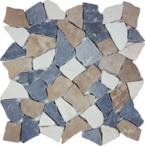 Aquatica Ocean Stones Tan / White / Gray Deco ISNOCSTTULTNWHGR