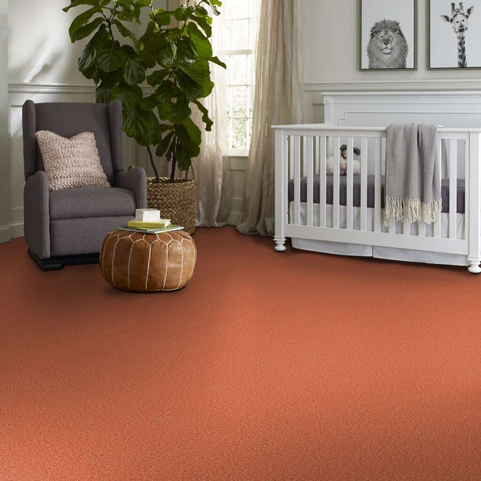 Kid Crossing Tangerine Twist 00630 Textured Polyester