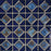 Full Sheet Sample - Aquatica Mini Akron Terra Blue Diamond Porcelain Mosaic - 12" x 12" Glossy