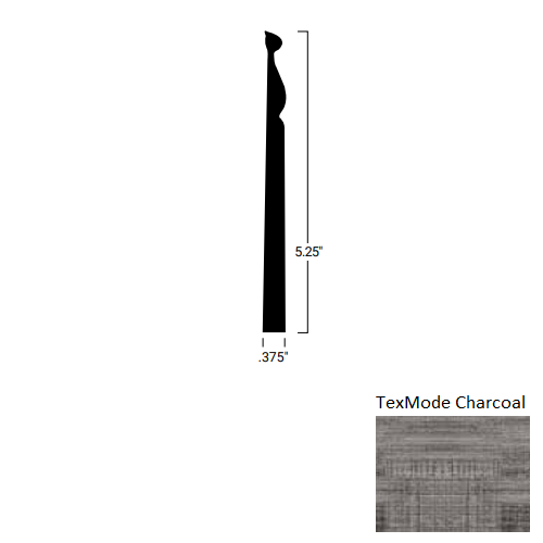 Johnsonite TexMode Charcoal MW-MN3-Z