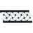 Thassos White Marble Border - 4 3/4" x 12" Basket Weave Border with Black Dots Polished