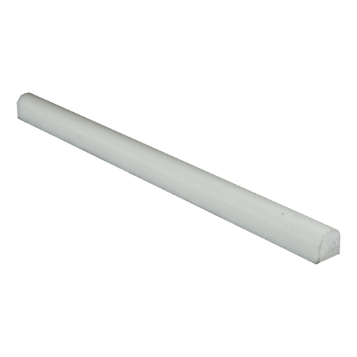 Thassos White Marble Liner - 3/4" x 12" Bullnose