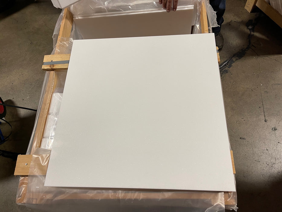 Thassos White Marble Tile - 24" x 24" Polished