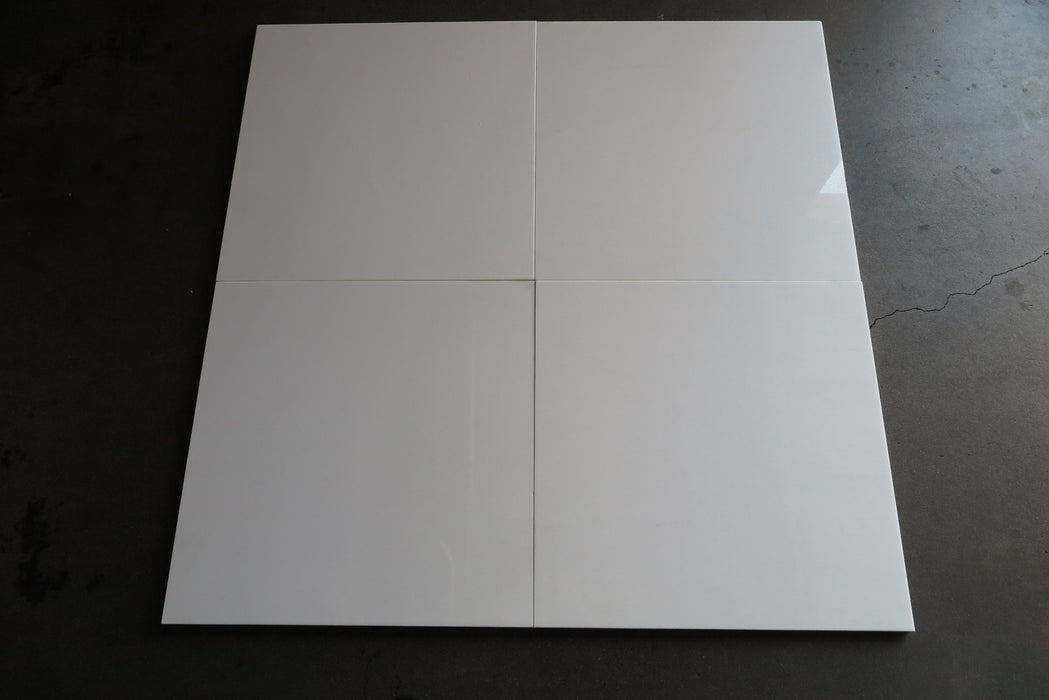 Thassos White Extra Marble Tile - 24" x 24" x 3/4"