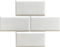 Thassos White Extra Beveled Marble Tile - Honed