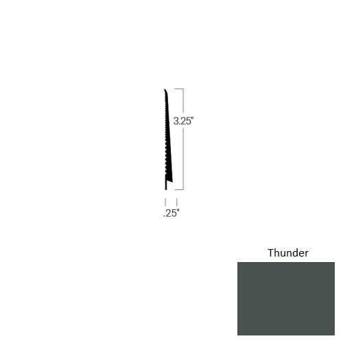 Johnsonite Thunder TDC-168-3 1/4X75