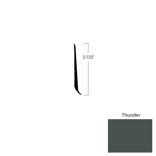 Johnsonite Thunder TDCR-168-3 1/8X75