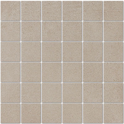 Full Sheet Sample - Powder Tortora Porcelain Mosaic - 2" x 2" x 9 - 11 MM Matte