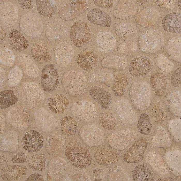 Rio Lago Travertine Blend Pebbles SMOT-PEB-TRAVBLND