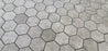 Tundra Gray Marble Mosaic - 2" Hexagon Honed