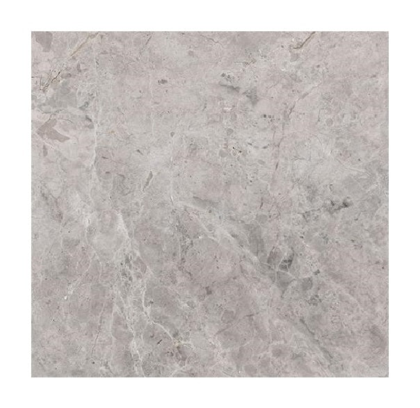 Full Tile Sample - Tundra Gray Marble Tile - 18" x 18" x 3/8" Polished