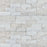 Tuscan White Limestone Natural Cleft Face, Gauged Back  - 6" x 24"