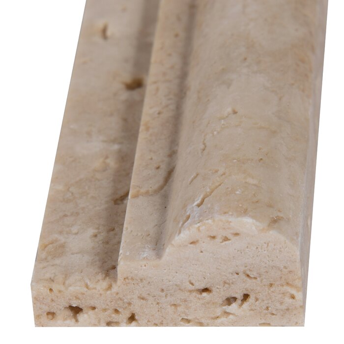 Stone Chair Rails MSI Tuscany Classic Honed Travertine Chair Rail | Lowest Price — Stone ...
