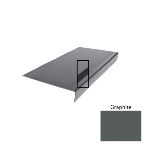Flexco FlexTones 093 Graphite Hammered Rubber Stair Tread — Stone ...