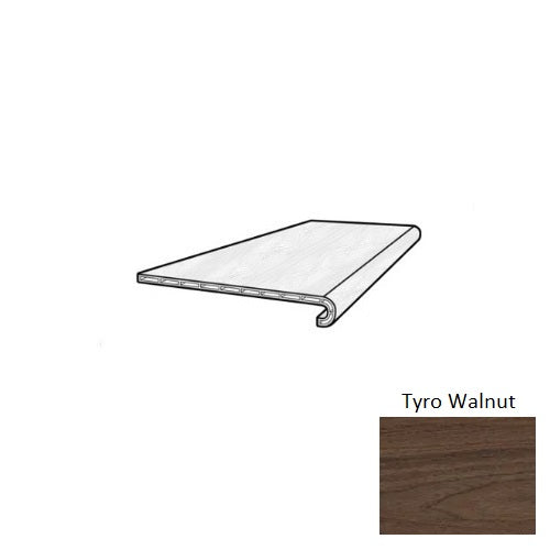 COREtec Plus HD Integrated Bevel 03018 Tyro Walnut Vinyl Stair Tread ...