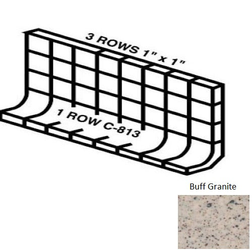 Unglazed Mosaics Buff Granite 0A52