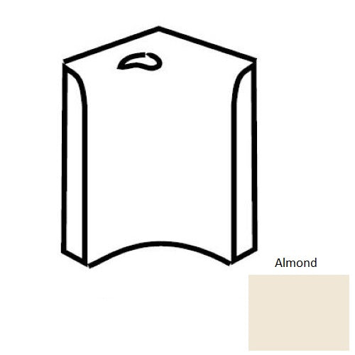 Unglazed Mosaics Almond 0A24