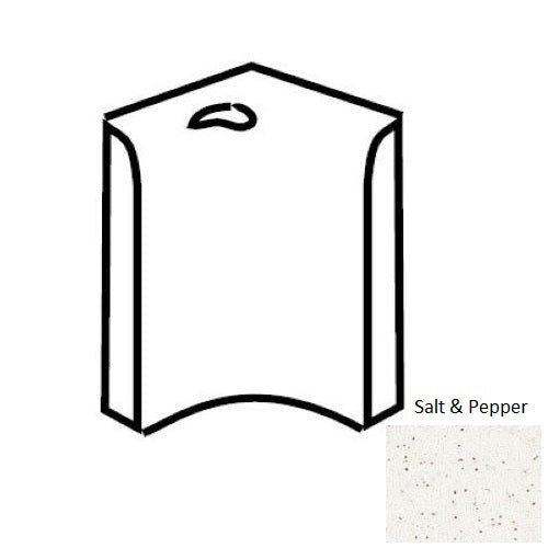 Unglazed Mosaics Salt & Pepper 0A12