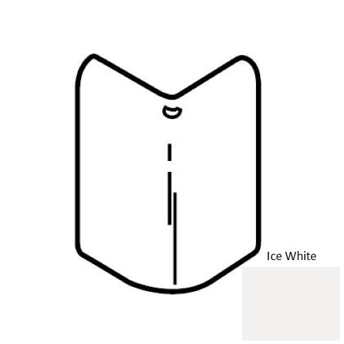 Unglazed Mosaics Ice White 0A25