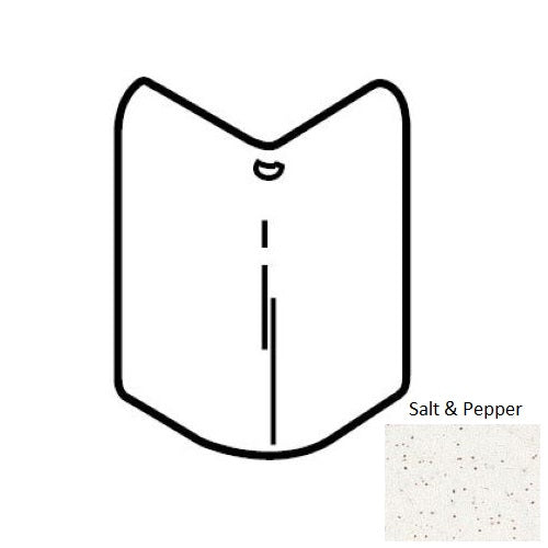 Unglazed Mosaics Salt & Pepper 0A12