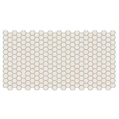 Unglazed Mosaics Almond 0A24