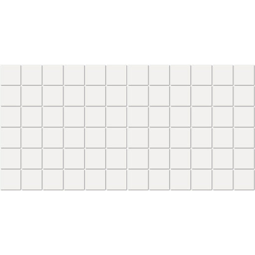 Unglazed Mosaics Ice White 0A25