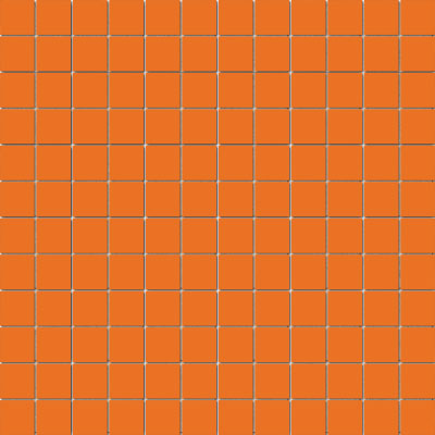 Unglazed Mosaics Clearface Orange Fizz 0R99---