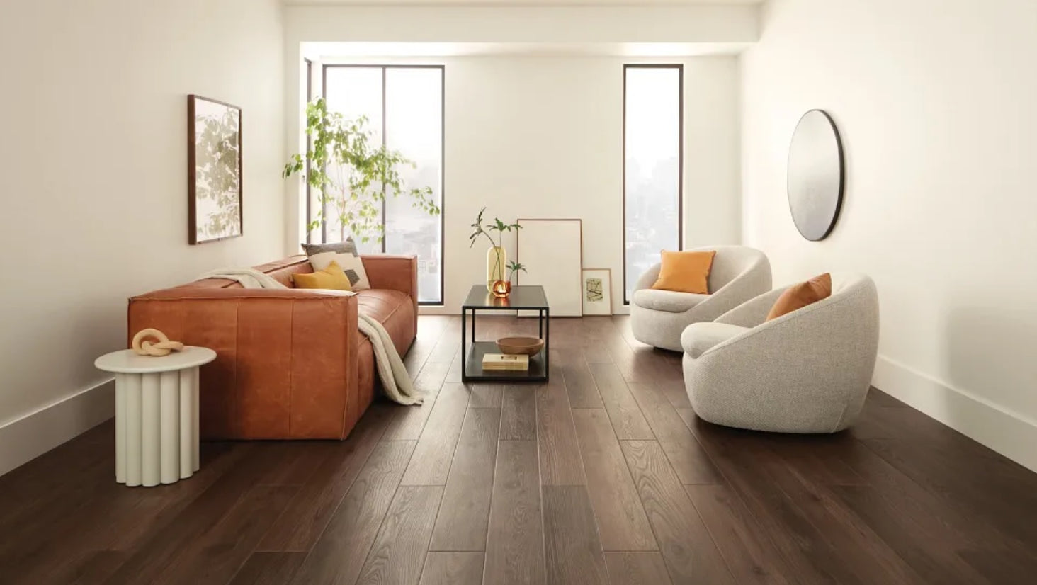 COREtec Plus HD Integrated Bevel 03018 Tyro Walnut Luxury Vinyl Plank ...