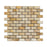 Valencia Travertine Mosaic - 1" x 2" Brick Tumbled