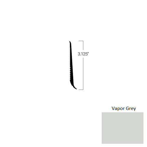 Johnsonite Vapor Grey TDCR-23-3 1/8X75